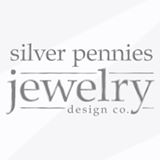 silver pennies jewelry design co logo