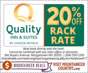 Quality Inn & Suites Mountaineer Inn