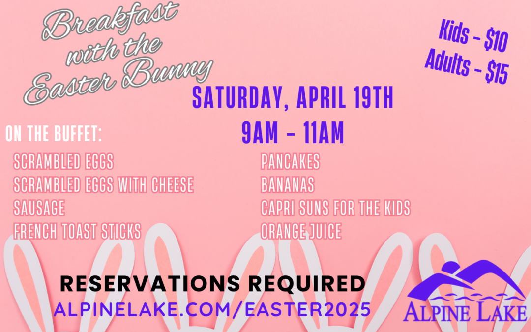 Breakfast with the Easter Bunny