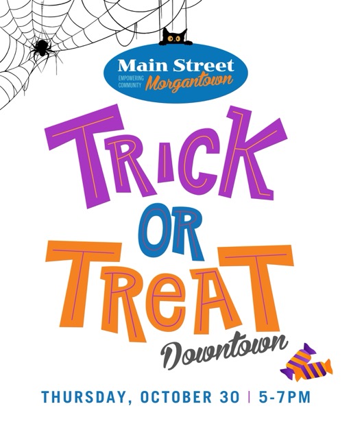 Main Street Morgantown Trick-or-Treat