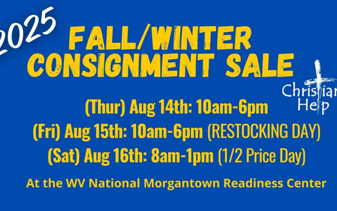Morgantown Fall/Winter Children’s Consignment Sale
