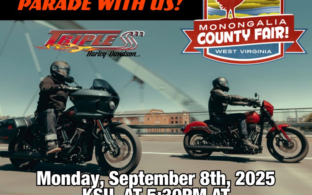 Ride Through The Mon County Fair With Triple S Harley-Davidson