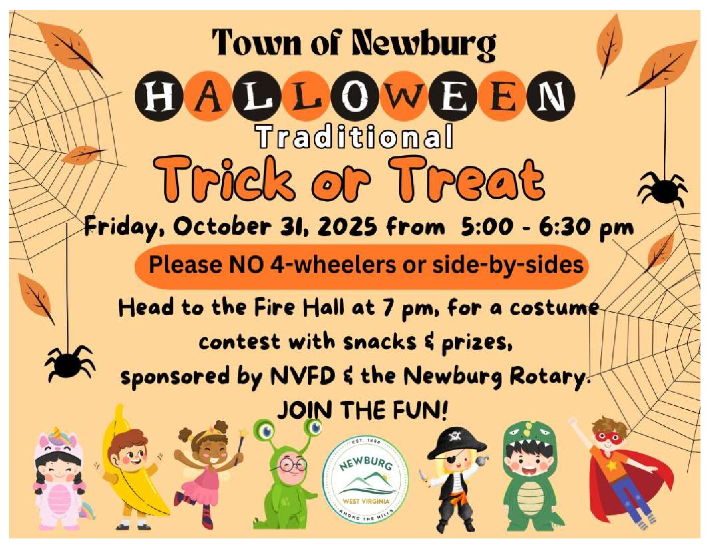 Newburg Community Trick or Treat