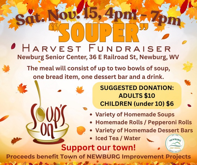 Town of Newburg’s “Souper” Harvest Fundraiser