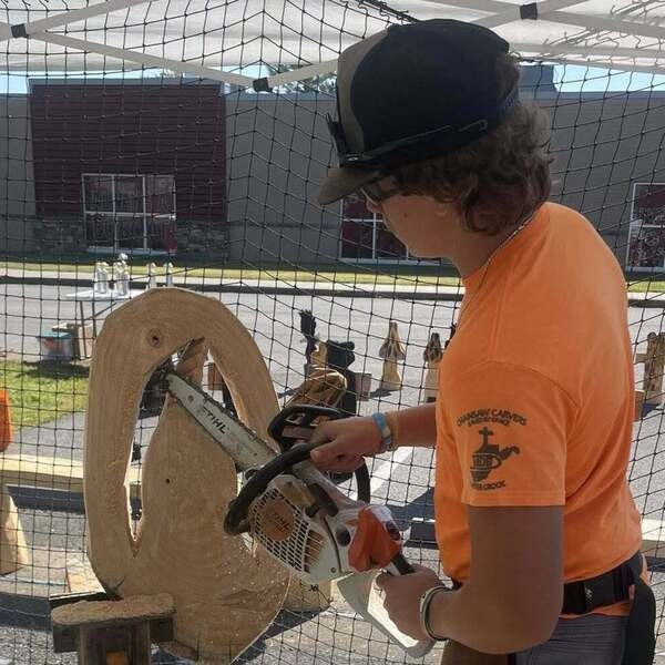 Wood Carving Demonstration by Mason Dixon Boys
