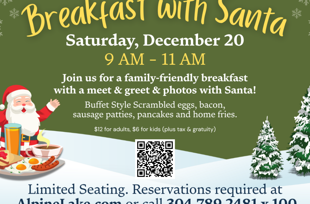 Alpine Lake Resort’s Breakfast with Santa