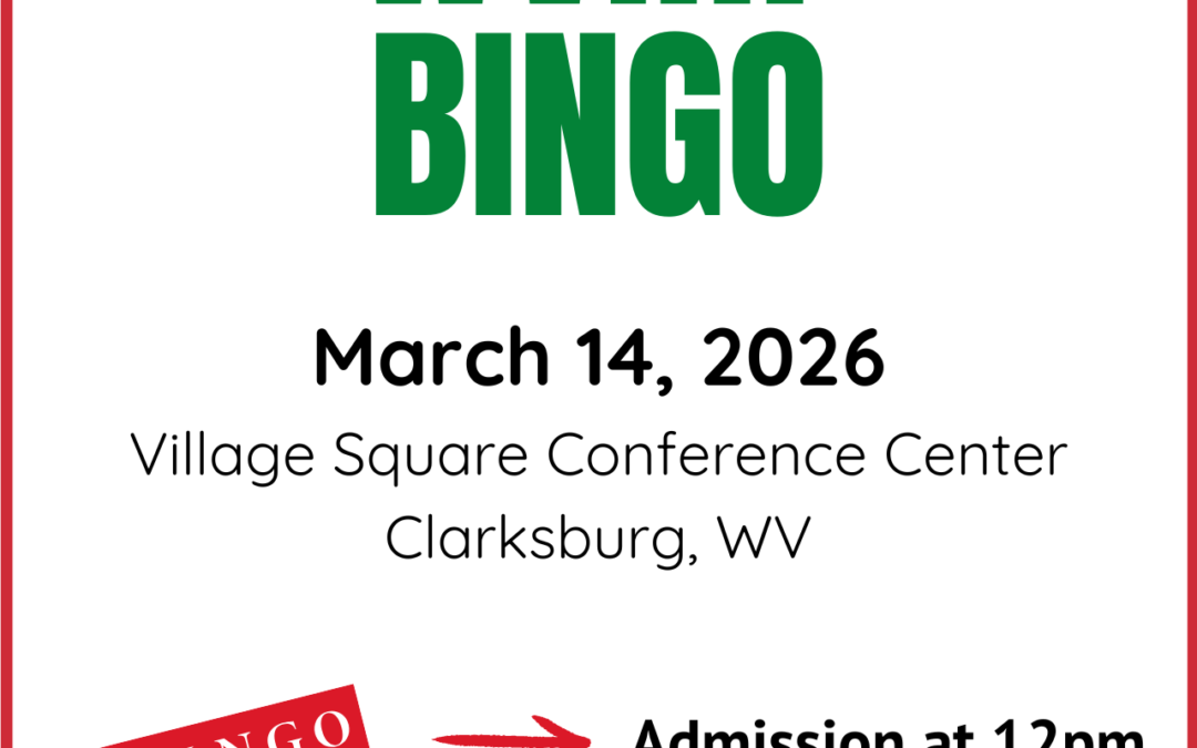 West Virginia Italian Heritage Festival Bingo!!