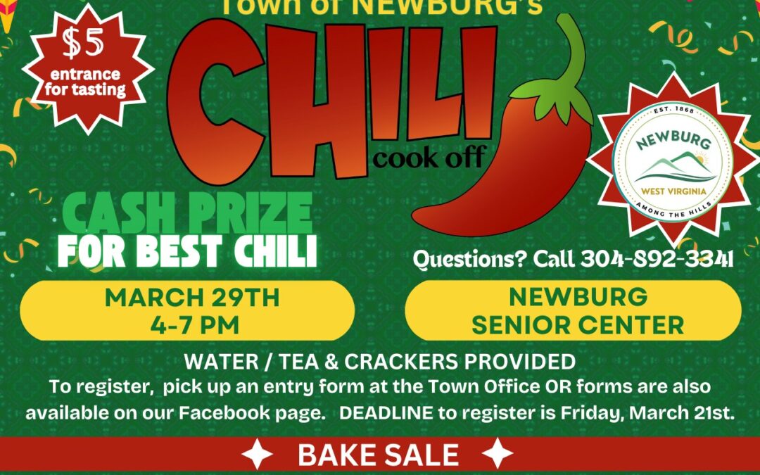 Newburg’s 2nd Annual Chili Cookoff